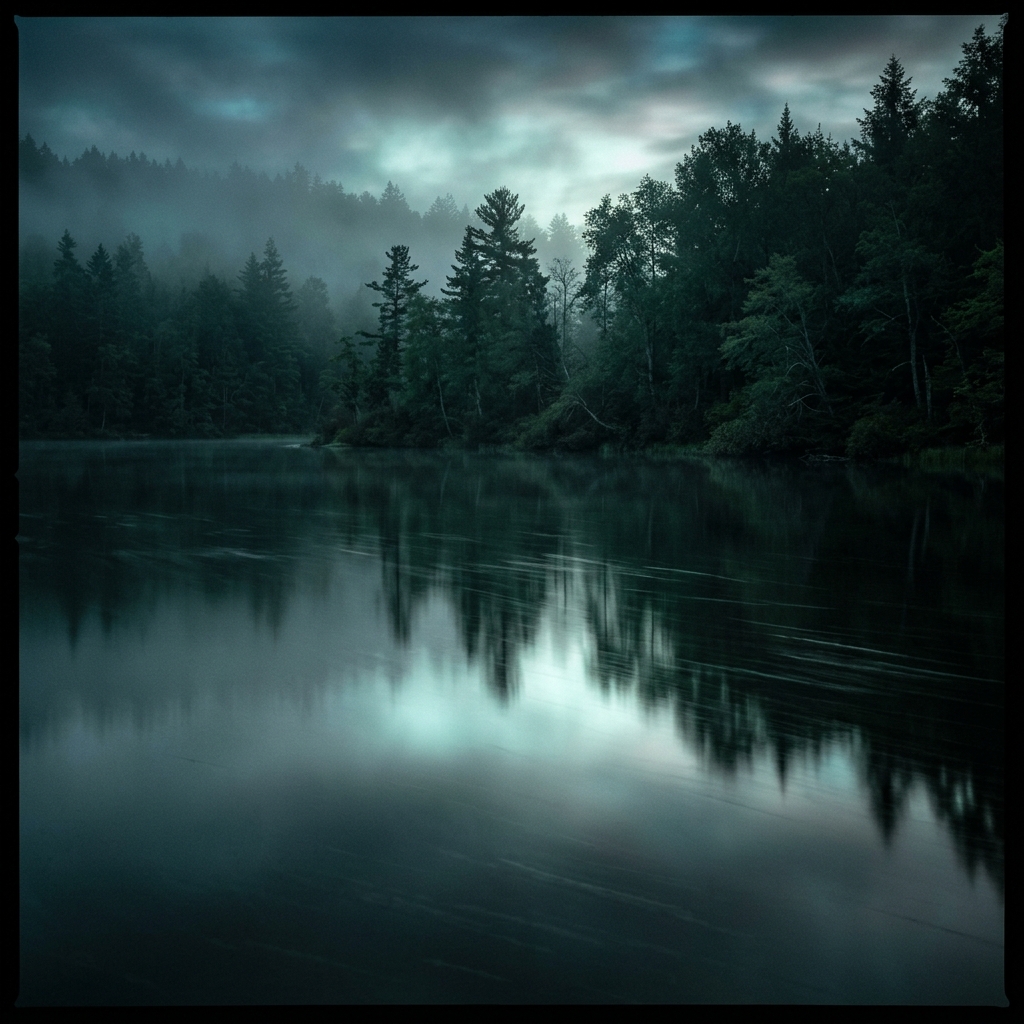 Still water reflection